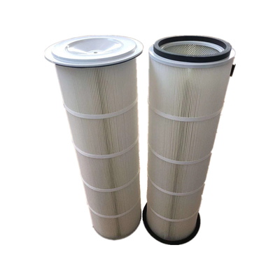 धूल संग्रह फ़िल्टर कार्ट्रिज के लिए ओडी 550 मिमी औद्योगिक वायु फ़िल्टर